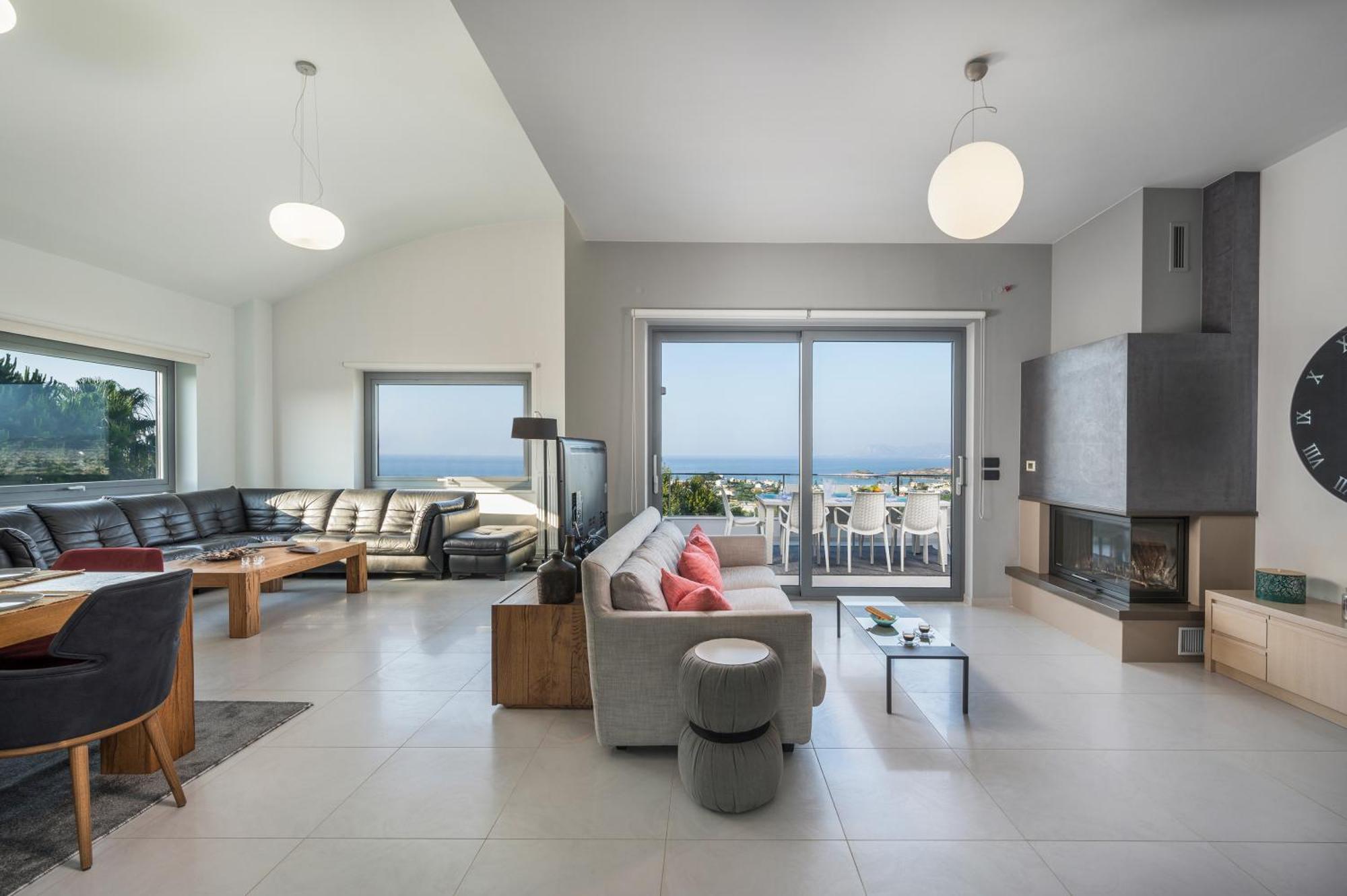 Elysium Seaview Oasis Villa Kato Galatas Exterior photo