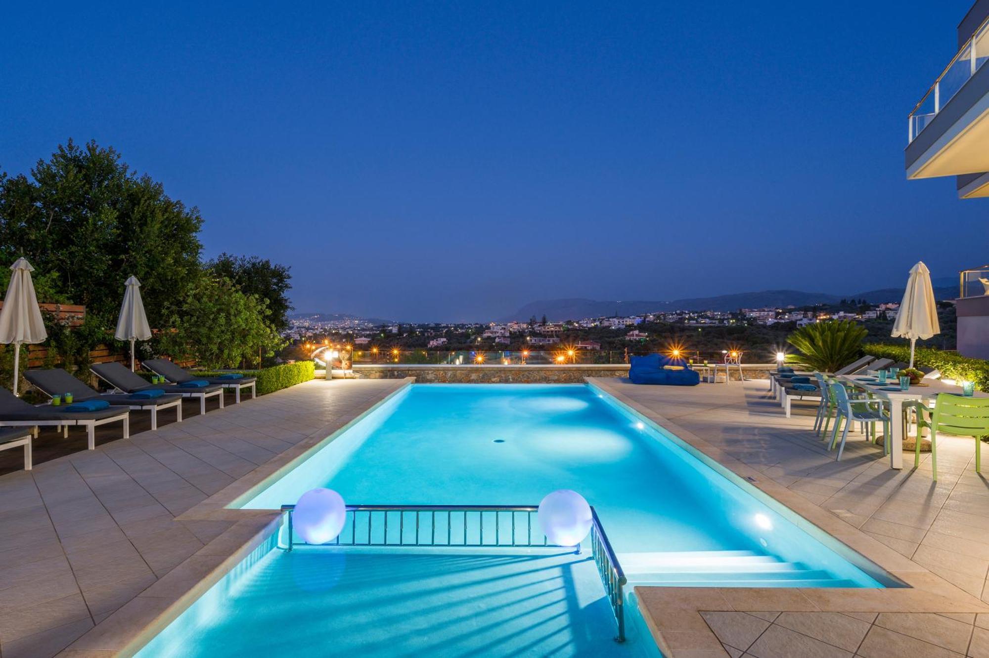 Elysium Seaview Oasis Villa Kato Galatas Exterior photo